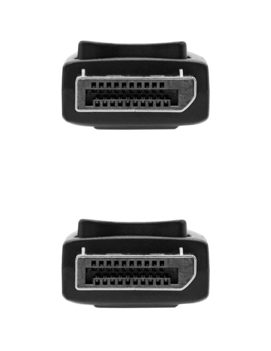 Cable DisplayPort 1.4 8K Nanocable 10.15.2803/ DisplayPort Macho - DisplayPort Macho/ 3m/ Certificado/ Negro