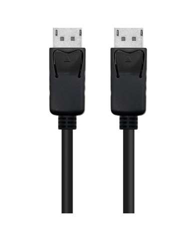 Cable DisplayPort 1.4 8K Nanocable 10.15.2805/ DisplayPort Macho - DisplayPort Macho/ 5m/ Certificado/ Negro 2