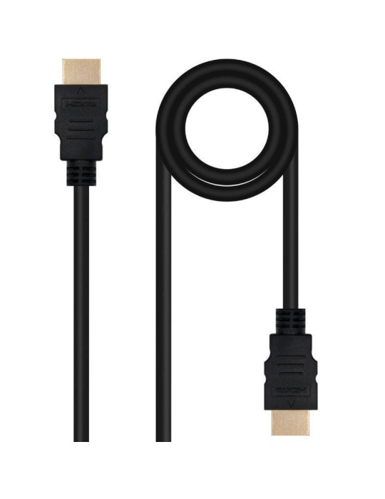 Cable HDMI 2.0 4K Nanocable 10.15.3805/ HDMI Macho - HDMI Macho/ 5m/ Negro Cable HDMI 2.0 4K Nanocable 10.15.3805/ HDMI Macho - HDMI Macho/ 5m/ Negro