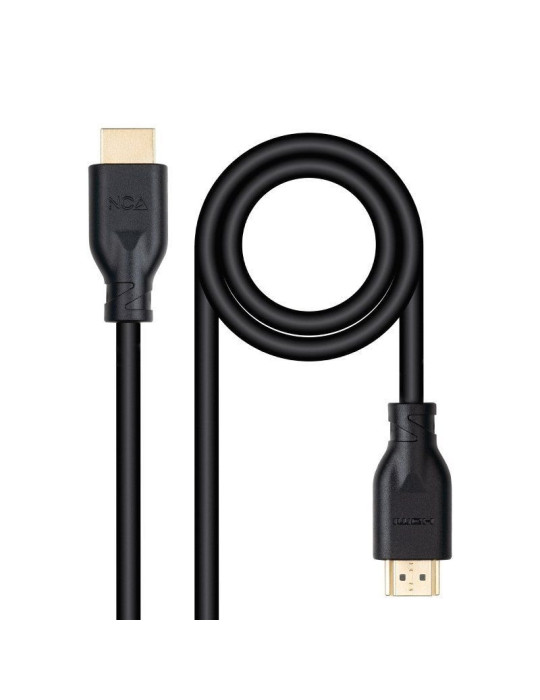 Cable HDMI 2.0 4K CCS Nanocable 10.15.3901-L150/ HDMI Macho - HDMI Macho/ 1.5m/ Negro Cable HDMI 2.0 4K CCS Nanocable 10.15.3901-L150/ HDMI Macho - HDMI Macho/ 1.5m/ Negro