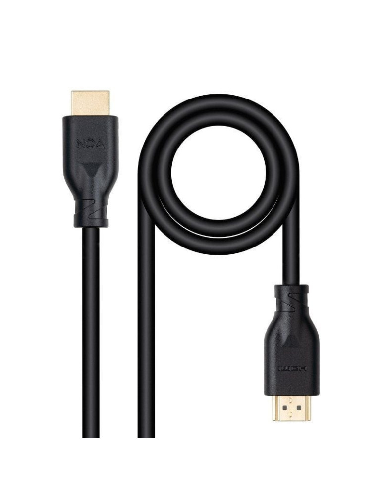 Cable HDMI 2.0 4K CCS Nanocable 10.15.3902/ HDMI Macho - HDMI Macho/ 2m/ Negro Cable HDMI 2.0 4K CCS Nanocable 10.15.3902/ HDMI Macho - HDMI Macho/ 2m/ Negro