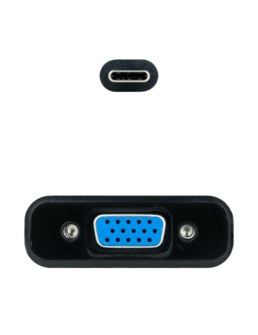 Cable Conversor Nanocable 10.16.4101-BK/ USB Tipo-C Macho - VGA Hembra 2