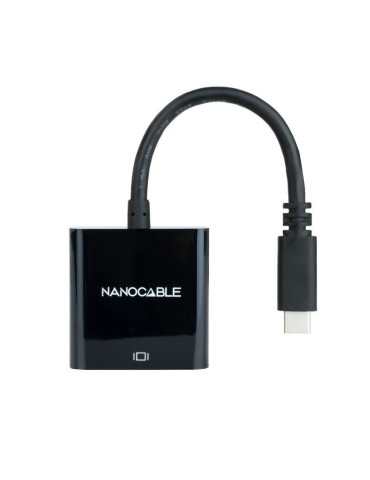 Conversor Nanocable 10.16.4102-BK/ USB Tipo-C Macho - HDMI Hembra/ 15cm/ Negro 2