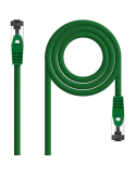 Cable de Red RJ45 SSTP Nanocable 10.20.2000-GR Cat.8.1/ 50cm/ Verde
