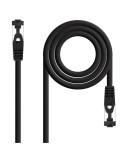 Cable de Red RJ45 SSTP Nanocable 10.20.2005-BK Cat.8.1/ 3m/ Negro