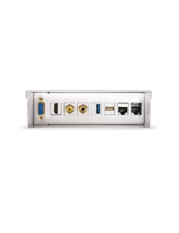 Caja de Conexiones Nanocable 10.35.0003/ VGA - HDMI - Jack 3.5 - RCA - USB 3.0 - USB 2.0 - 2x RJ45 2