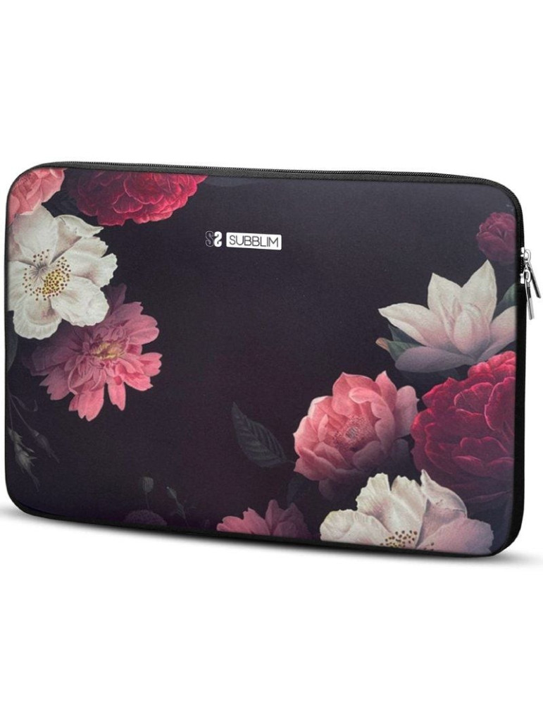 Funda Subblim Trendy Sleeve Neo Flowers para Portátiles hasta 14"
