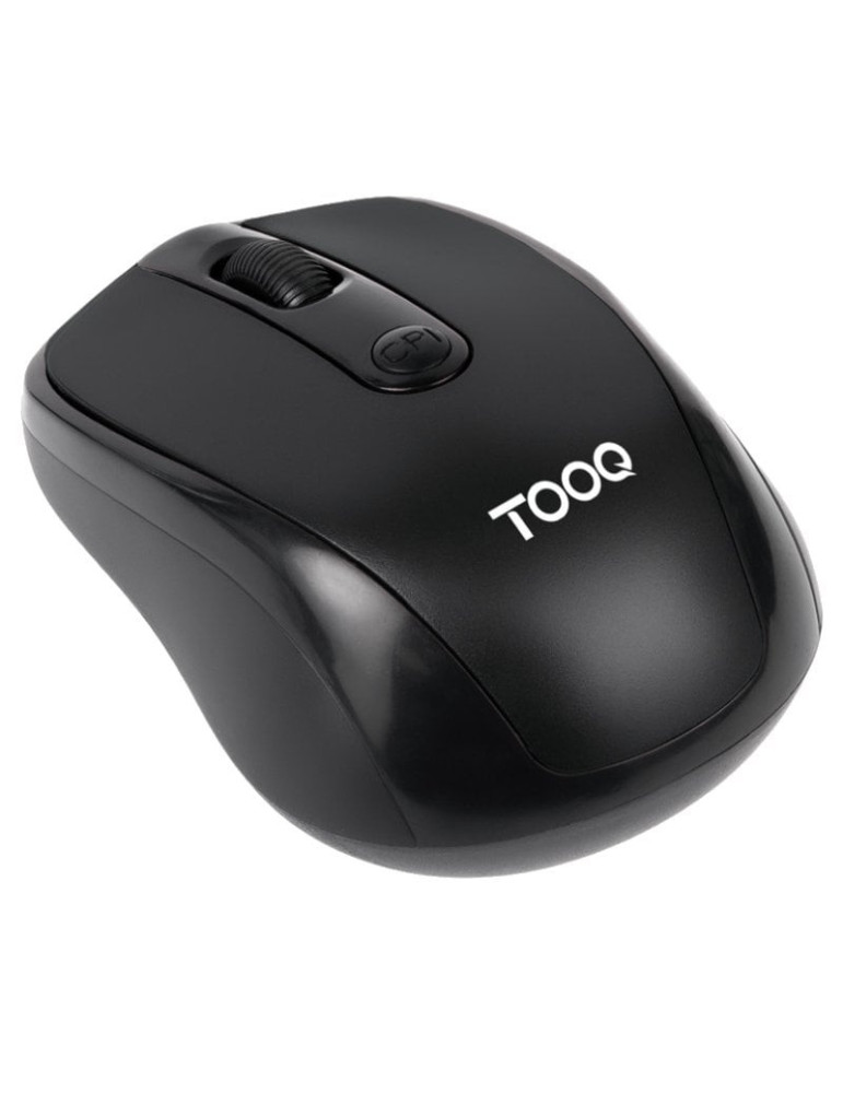 Ratón Inalámbrico TooQ TQMW-1103-B/ Hasta 1600 DPI