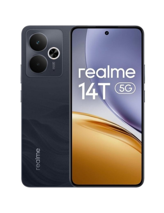 Smartphone Realme 14T 8GB/ 256GB/ 6.67"/ 5G/ Negro Smartphone Realme 14T 8GB/ 256GB/ 6.67"/ 5G/ Negro