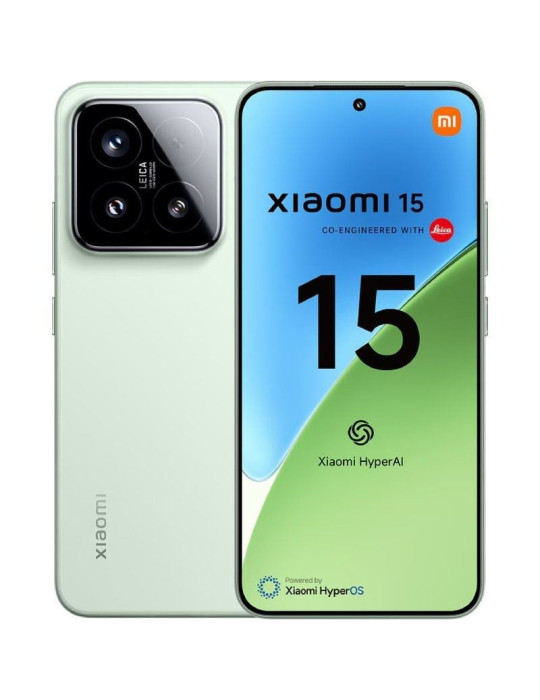 Smartphone Xiaomi 15 NFC 12GB/ 512GB/ 6.36"/ 5G/ Verde Smartphone Xiaomi 15 NFC 12GB/ 512GB/ 6.36"/ 5G/ Verde