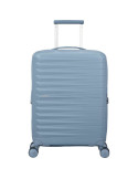 Maleta de Cabina American Tourister FastForward Spinner Expansible 55cm/ 55x40x23cm/ 4 Ruedas/ Azul