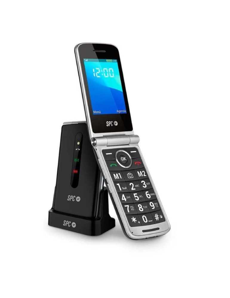 Teléfono Móvil SPC Prince 4G para Personas Mayores/ Negro Teléfono Móvil SPC Prince 4G para Personas Mayores/ Negro