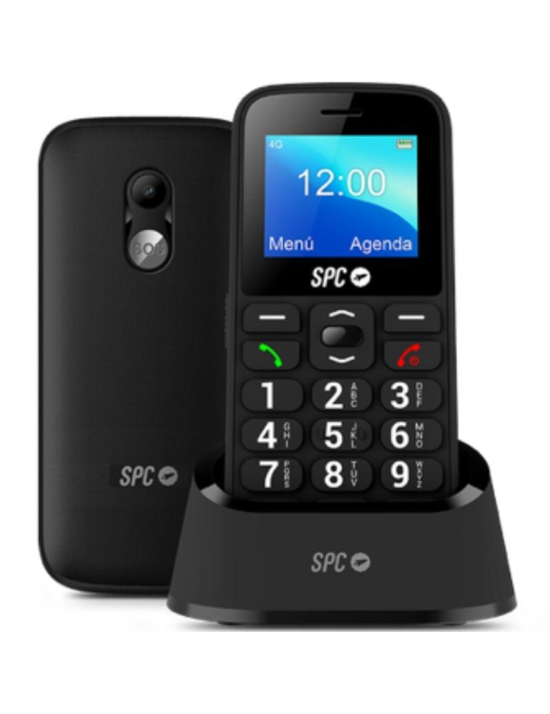 Teléfono Móvil SPC Fortune 2 4G para Personas Mayores/ Negro Teléfono Móvil SPC Fortune 2 4G para Personas Mayores/ Negro