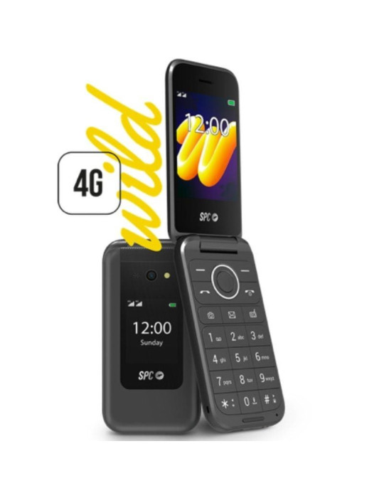 Teléfono Móvil SPC WILD para Personas Mayores/ 4G/ Negro Teléfono Móvil SPC WILD para Personas Mayores/ 4G/ Negro