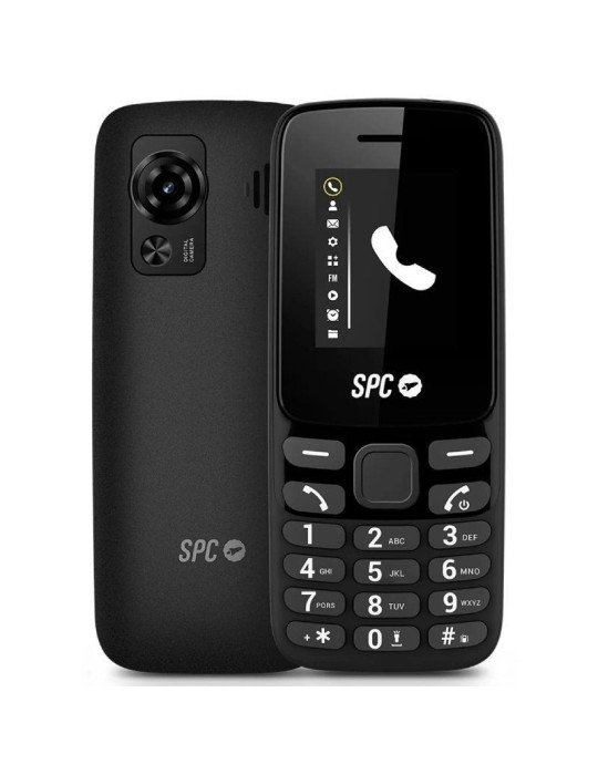 Teléfono Móvil SPC Talk 2 Go para Personas Mayores/ Negro Teléfono Móvil SPC Talk 2 Go para Personas Mayores/ Negro