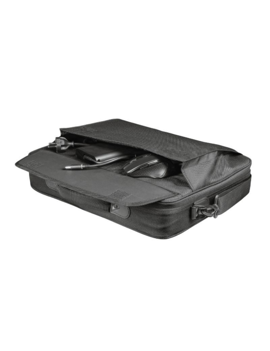 Maletín Trust Atlanta para Portátiles hasta 15.6"/ Negro