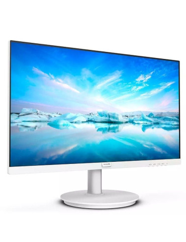Monitor Philips 241V8AW 23.8"/ Full HD/ Multimedia/ Blanco 2