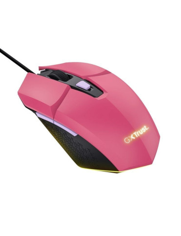 Ratón Gaming Trust Gaming GXT 109 Felox/ Hasta 6400 DPI/ Rosa 2