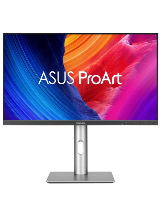 Monitor Profesional Asus ProArt Display PA278QGV Gen2 27"/ QHD/ Multimedia/ Regulable en altura/ Negro y Plata