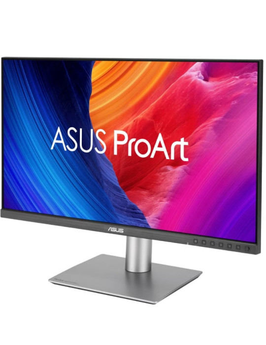 Monitor Profesional Asus ProArt Display PA278QGV Gen2 27"/ QHD/ Multimedia/ Regulable en altura/ Negro y Plata