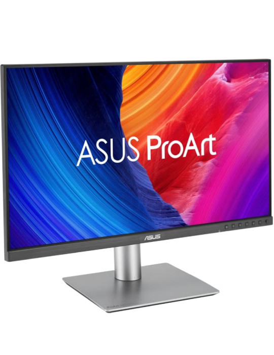 Monitor Profesional Asus ProArt Display PA278QGV Gen2 27"/ QHD/ Multimedia/ Regulable en altura/ Negro y Plata