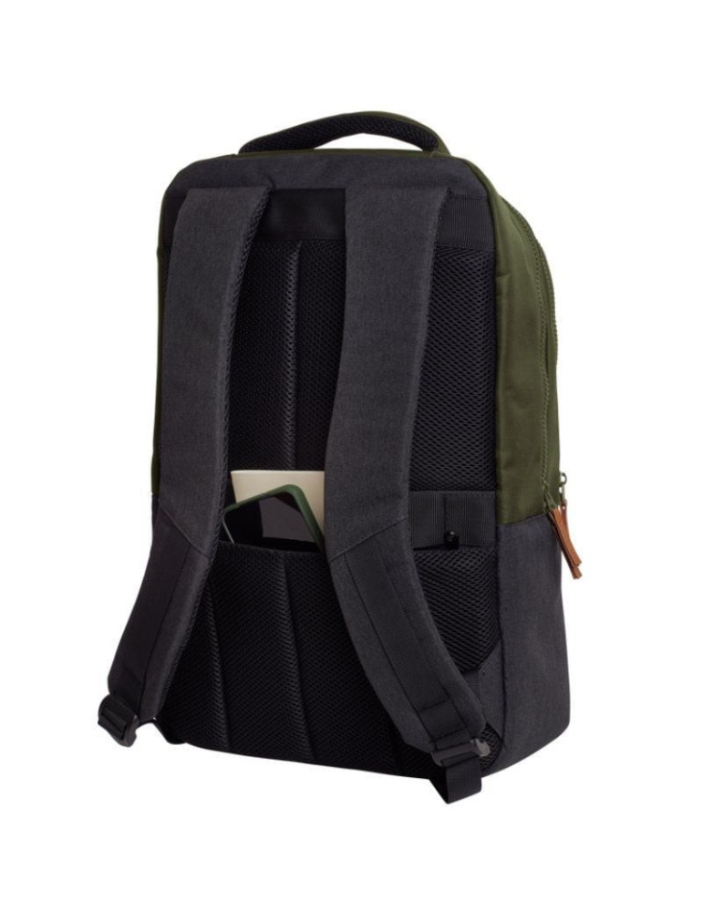 Mochila Trust Lisboa para Portátiles hasta 16"/ Verde