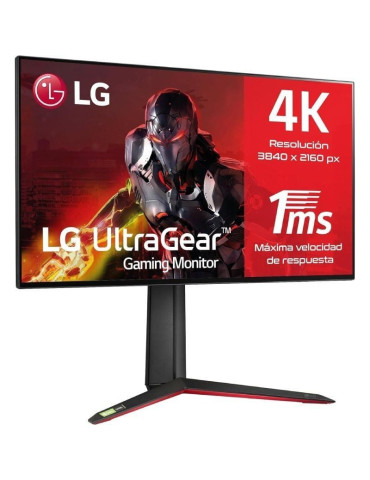 Monitor Gaming LG UltraGear 27GP95RP-B 27"/ 4K/ 1ms/ 160Hz/ IPS/ Regulable en altura/ Negro