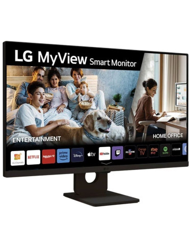 Smart Monitor LG MyView 27SR50F-B 27"/ Full HD/ Smart TV/ Multimedia/ Negro