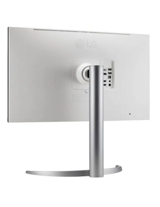 Monitor Profesional LG 27UQ850-W 27"/ 4K/ Multimedia/ Regulable en altura/ Plata