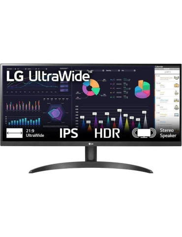 Monitor Profesional Ultrapanorámico LG 29WQ60A-B 29"/ WFHD/ Multimedia/ Negro