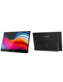 Monitor Portátil Táctil Verbatim Touch Light 15.6"/ Full HD/ Multimedia/ Negro