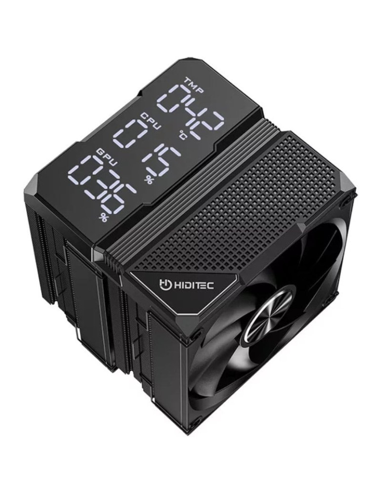 Ventilador con Disipador Hiditec DC40 Pro/ 12cm