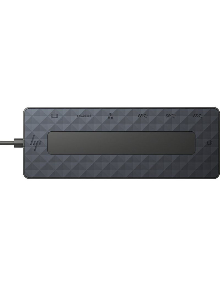 Docking USB Tipo-C HP 50H55UT/ 1xUSB Tipo-C/ 2xUSB/ 1xHDMI 4K/ 1xDisplayPort/ 1xRJ45/ 1xUSB Tipo-C PD/ Negro y Azul