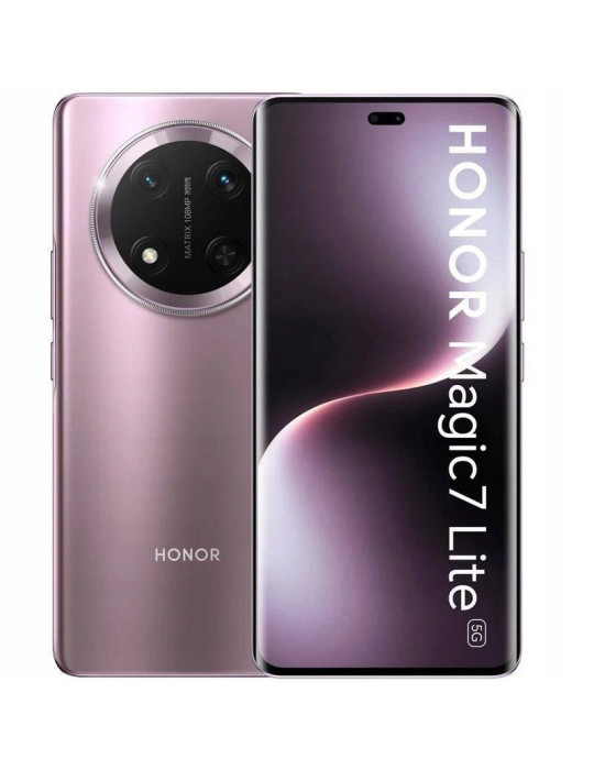 Smartphone Honor Magic 7 Lite 8GB/ 256GB/ 6.78"/ 5G/ Púrpura Titanio Smartphone Honor Magic 7 Lite 8GB/ 256GB/ 6.78"/ 5G/ Púrpura Titanio