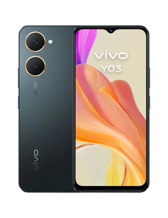 Smartphone Vivo Y03 4GB/ 128GB/ 6.56"/ Negro Espacial Smartphone Vivo Y03 4GB/ 128GB/ 6.56"/ Negro Espacial
