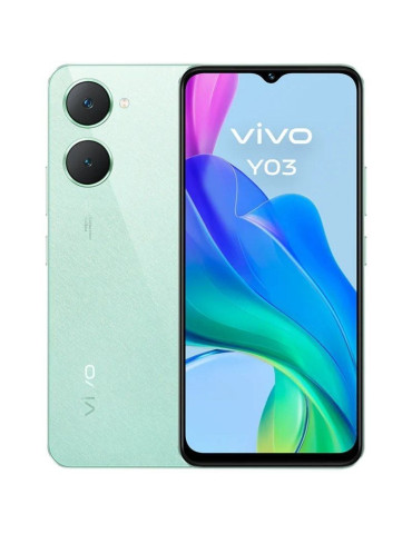 Smartphone Vivo Y03 4GB/ 128GB/ 6.56"/ Verde Gema