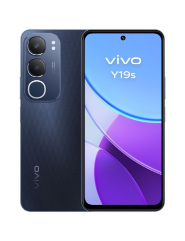 Smartphone Vivo Y19s 8GB/ 256GB/ 6.68"/ Negro Obsidiana