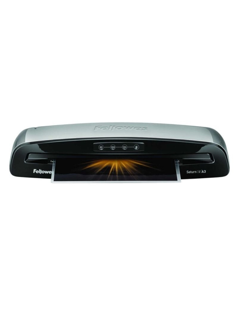 Plastificadora Fellowes Saturn 3I A3/ hasta A3 y 125 Micras/ Gris y Negra Plastificadora Fellowes Saturn 3I A3/ hasta A3 y 125 Micras/ Gris y Negra