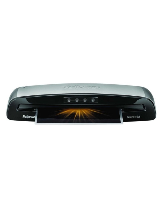 Plastificadora Fellowes Saturn 3I A3/ hasta A3 y 125 Micras/ Gris y Negra Plastificadora Fellowes Saturn 3I A3/ hasta A3 y 125 Micras/ Gris y Negra