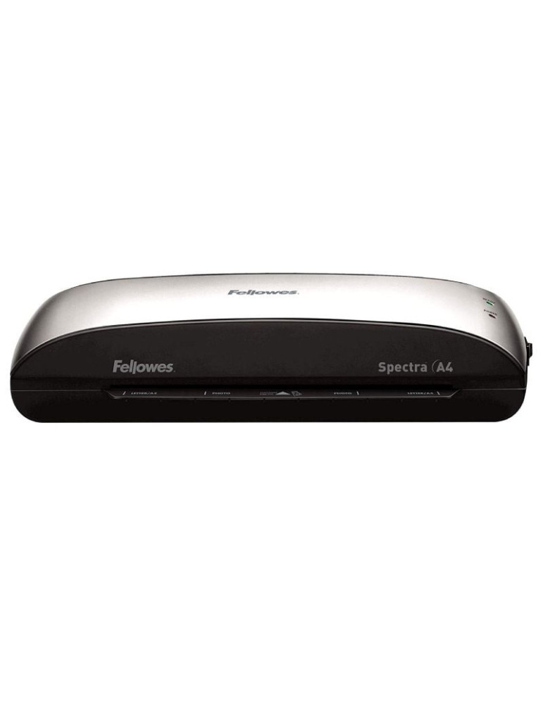 Plastificadora Fellowes Spectra A4/ hasta A4 y 125 Micras/ Negra y Gris Plastificadora Fellowes Spectra A4/ hasta A4 y 125 Micras/ Negra y Gris
