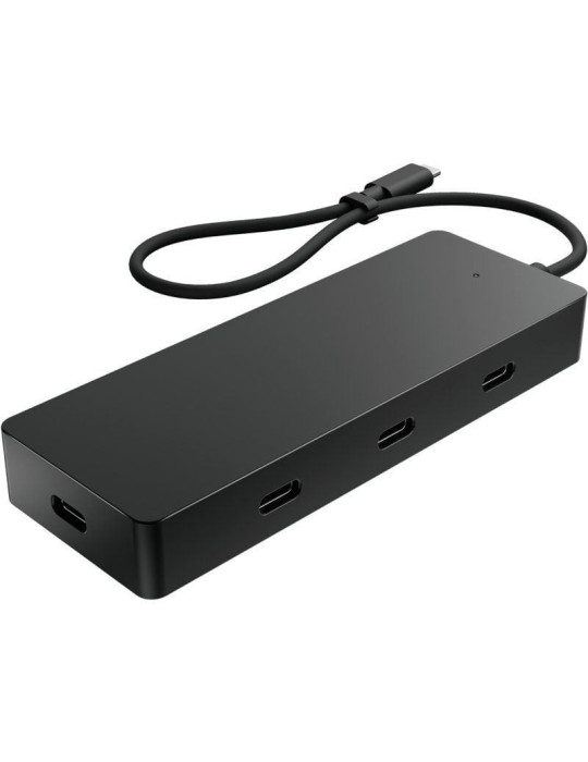 Docking USB Tipo-C HP 6G843AA/ 3xUSB Tipo-C/ 1xUSB Tipo-C PD/ Negro y Azul
