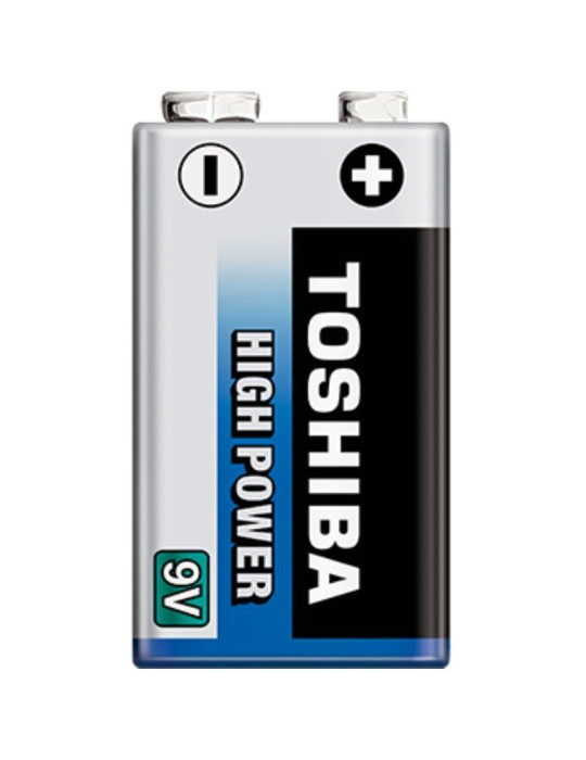 Pila 9V Toshiba 6LR61/ 9V/ Alcalina