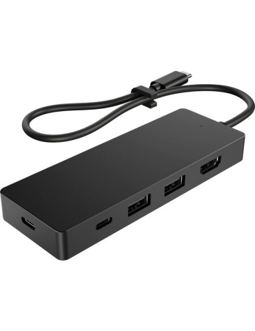 Docking USB Tipo-C HP G3/ 2xUSB/ 1xUSB Tipo-C/ 1xHDMI 4K/ 1xUSB Tipo-C PD/ Negro