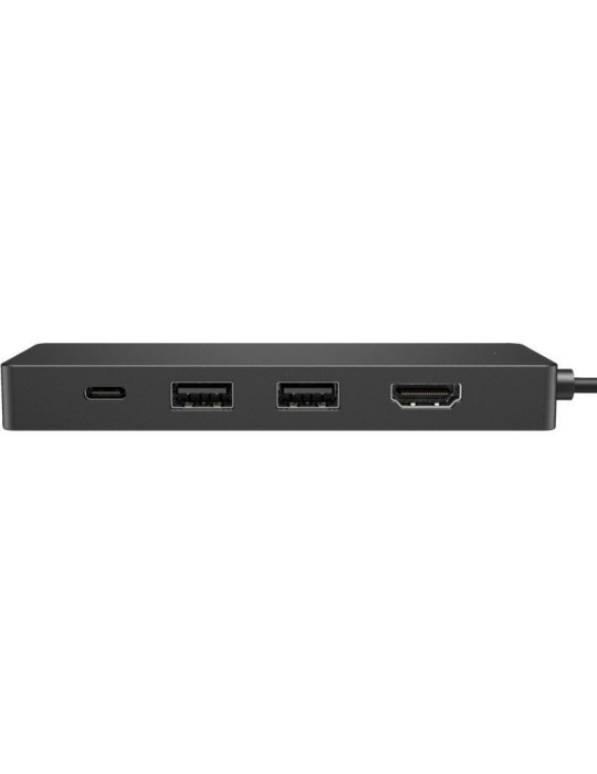 Docking USB Tipo-C HP G3/ 2xUSB/ 1xUSB Tipo-C/ 1xHDMI 4K/ 1xUSB Tipo-C PD/ Negro