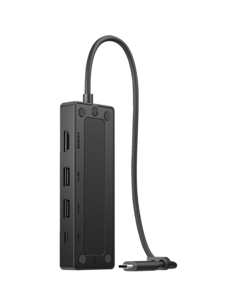 Docking USB Tipo-C HP G3/ 2xUSB/ 1xUSB Tipo-C/ 1xHDMI 4K/ 1xUSB Tipo-C PD/ Negro