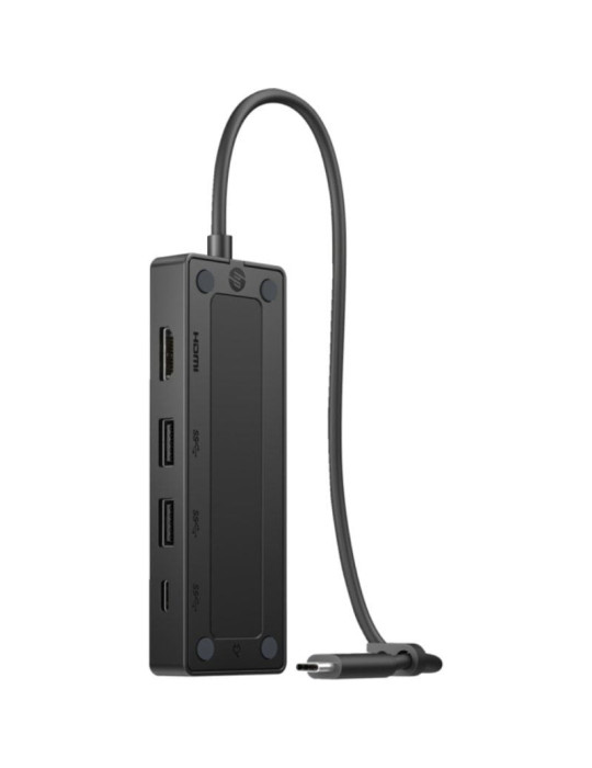 Docking USB Tipo-C HP G3/ 2xUSB/ 1xUSB Tipo-C/ 1xHDMI 4K/ 1xUSB Tipo-C PD/ Negro