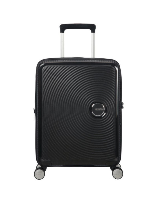 Maleta de Cabina American Tourister SoundBox Spinner 55cm/ 55x40x20cm/ 4 Ruedas/ Negra Maleta de Cabina American Tourister SoundBox Spinner 55cm/ 55x40x20cm/ 4 Ruedas/ Negra