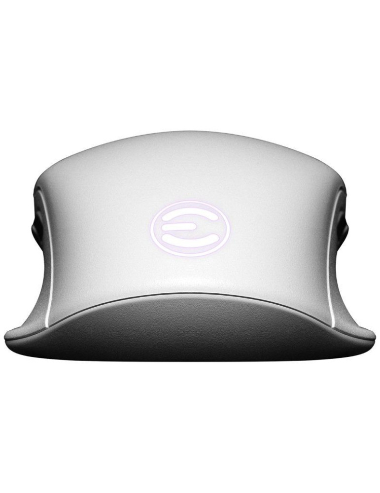 Ratón Gaming EVGA X12/ Hasta 16000 DPI/ Blanco