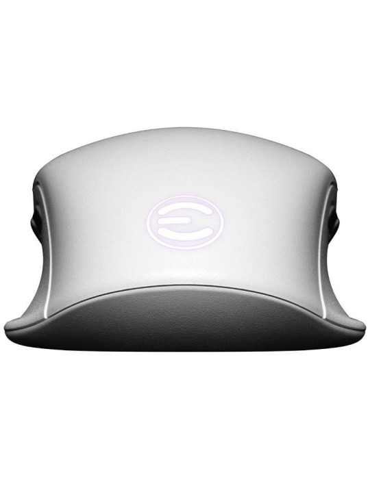 Ratón Gaming EVGA X12/ Hasta 16000 DPI/ Blanco