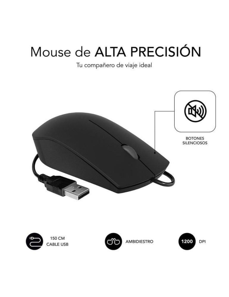 Teclado y Ratón Subblim Combo Business Slim CSSK01